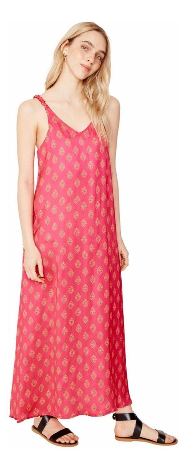 Vestido Amy Print Hojas-1