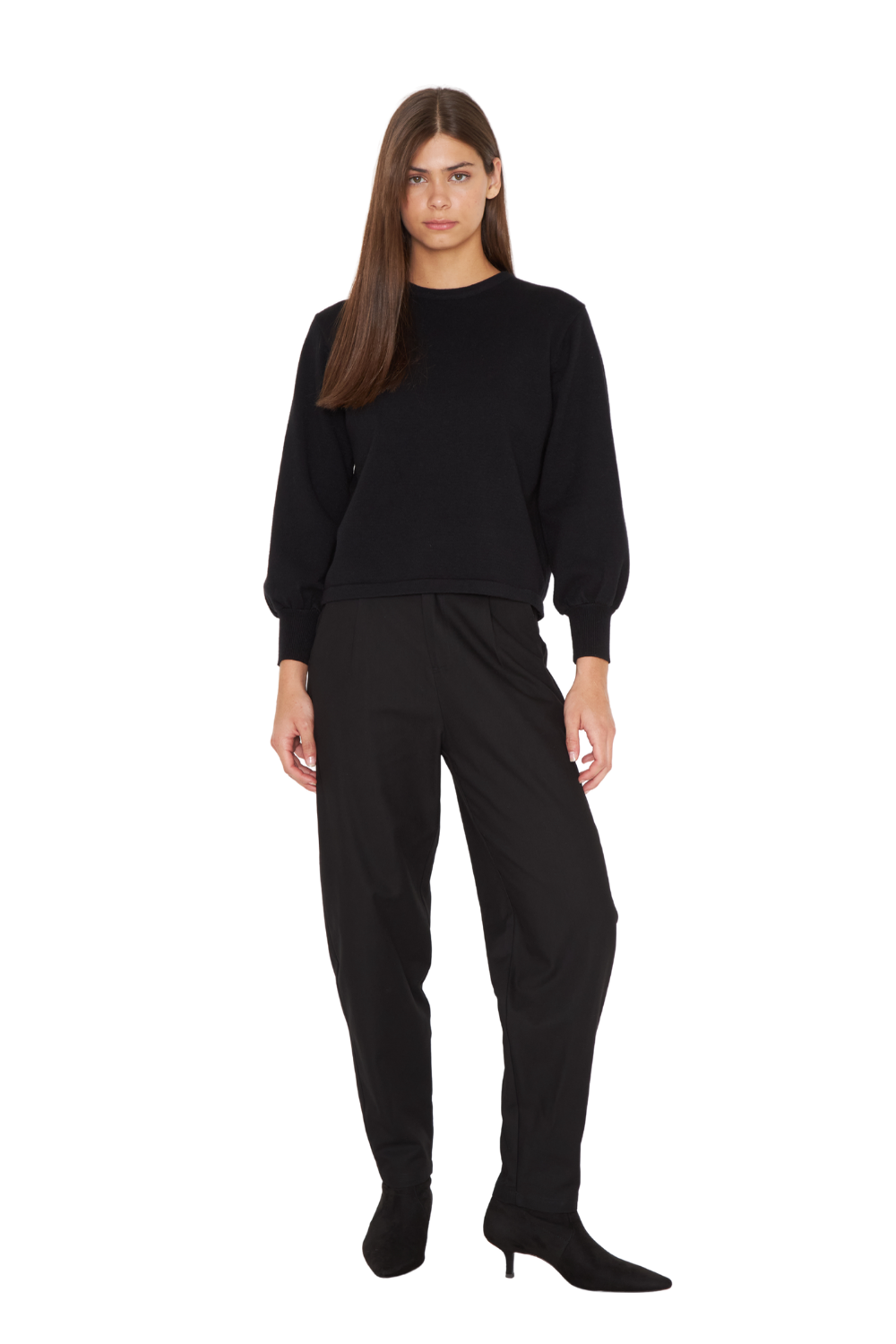 Pantalón Agustina negro Jacinta Tienda-0