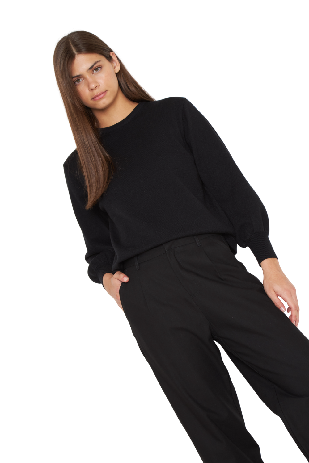 Pantalón Agustina negro Jacinta Tienda-4