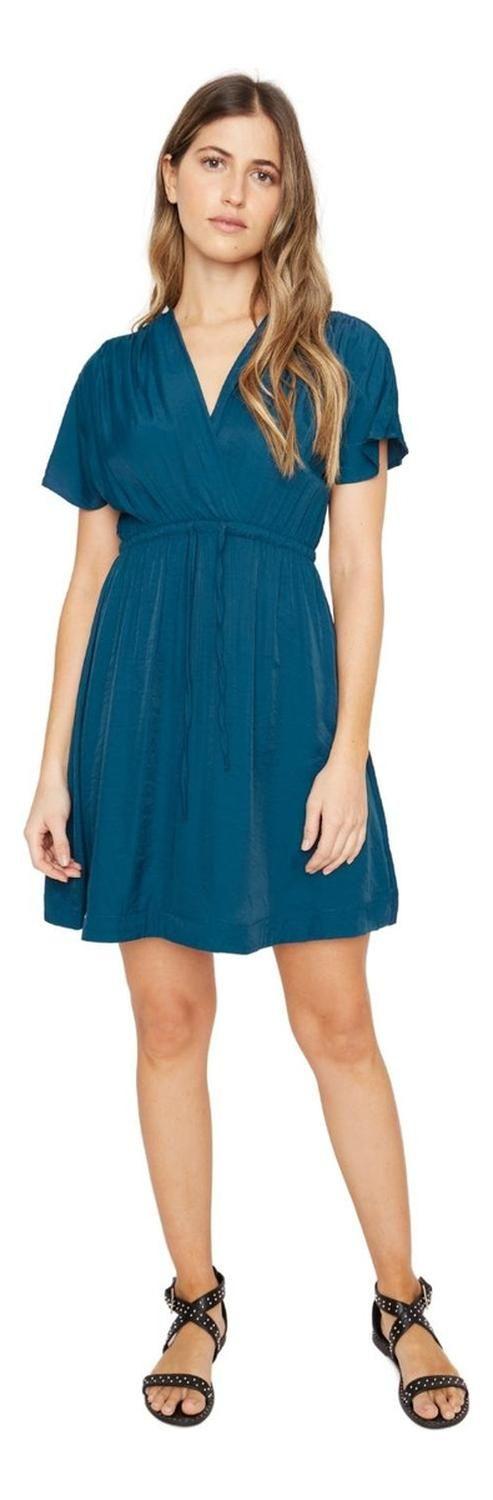 Vestido Luci Petróleo Jacinta Tienda-4