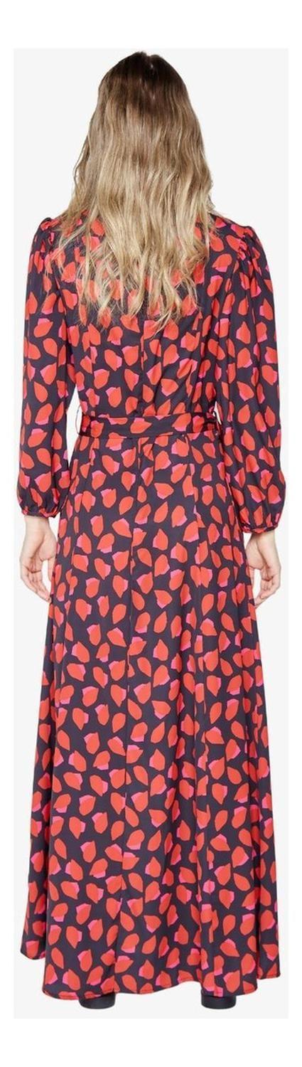 Vestido Blanca Petals Print Jacinta Tienda-4