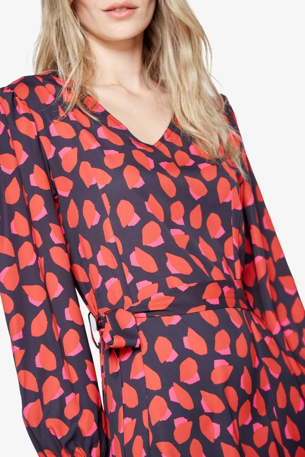 Vestido Blanca Petals Print Jacinta Tienda-6