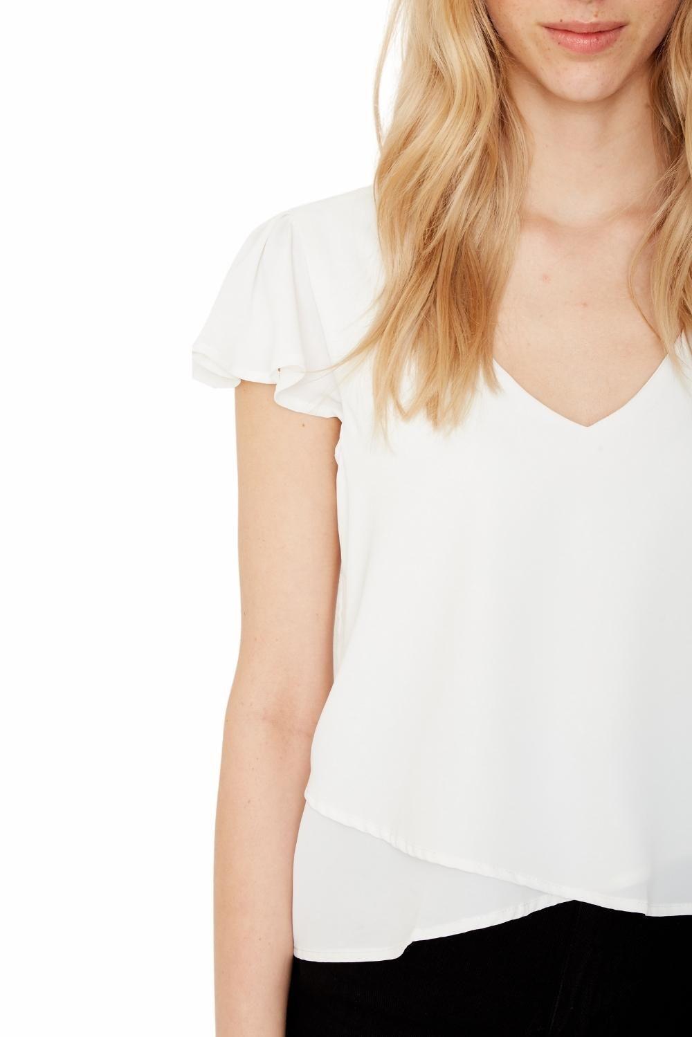 Polera Sara manga corta II blanca-5