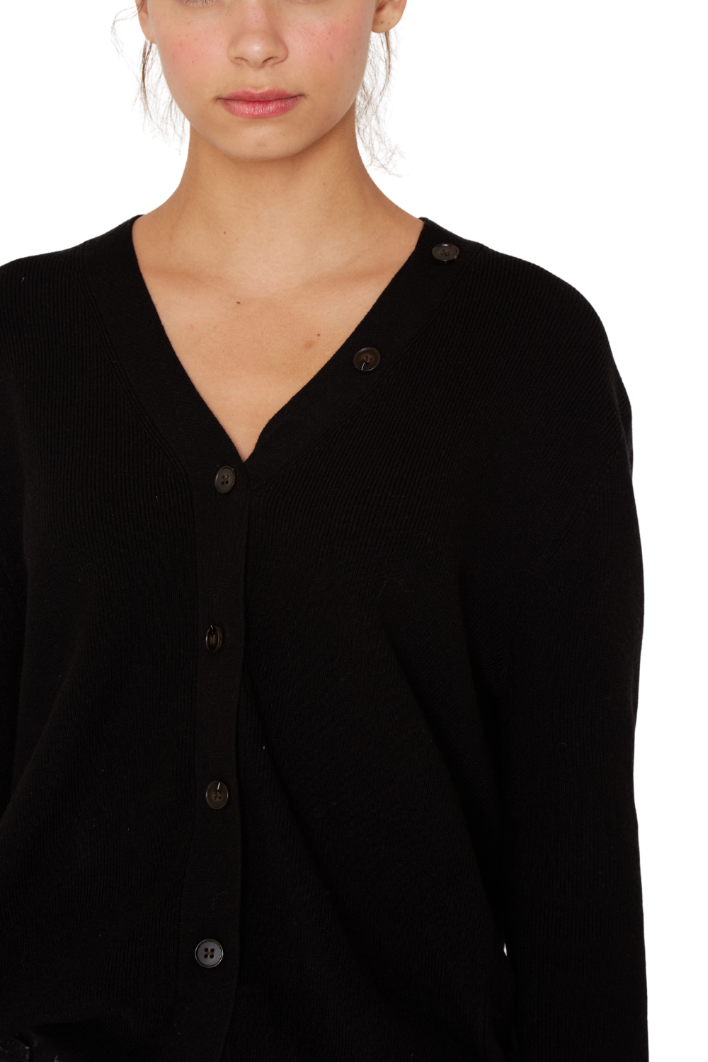 Chaleco Coat negro Jacinta Tienda-5