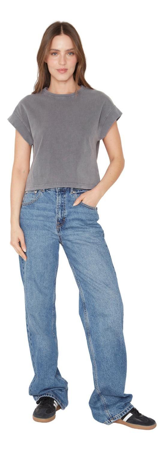 Polera Lara Rib Gris Jacinta Tienda-4