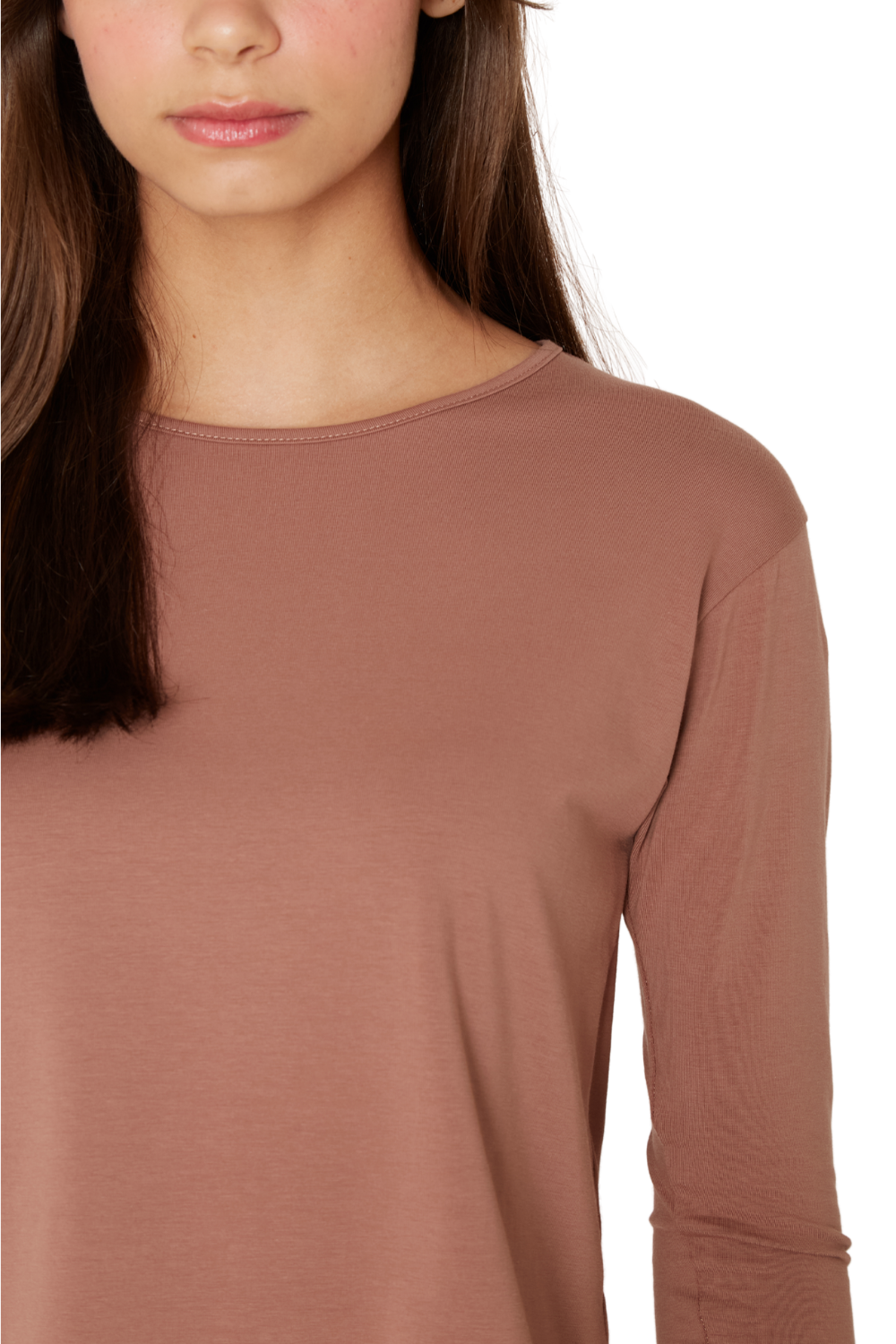 Polera Clara II café Jacinta Tienda-5