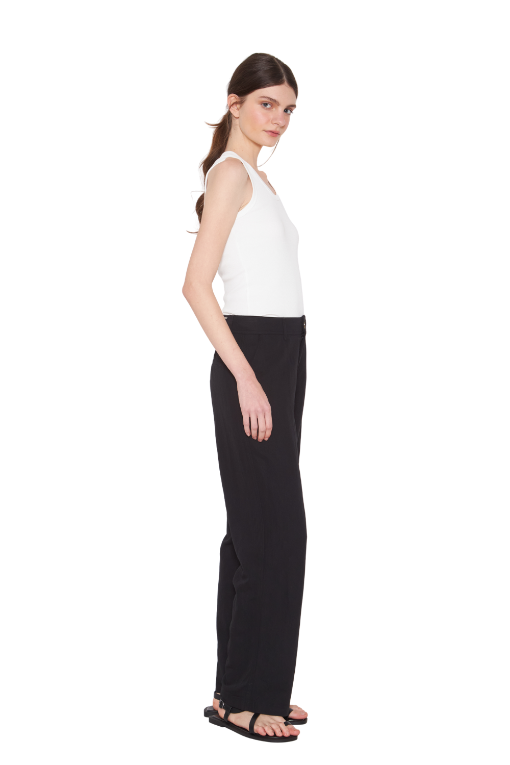 Pantalón Ema negro Jacinta Tienda-2