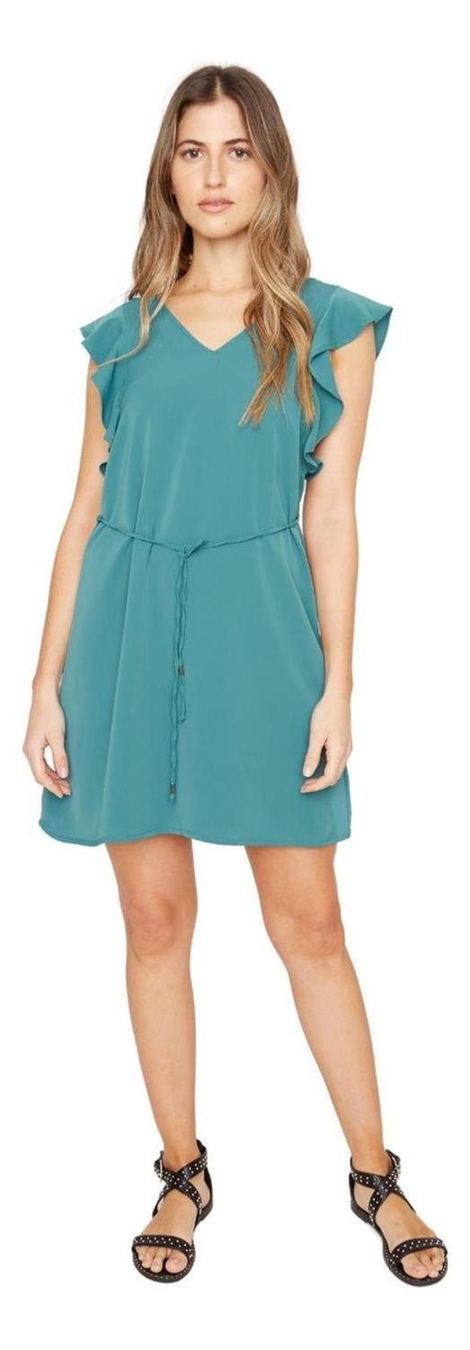Vestido Zu Verde Jacinta Tienda-3