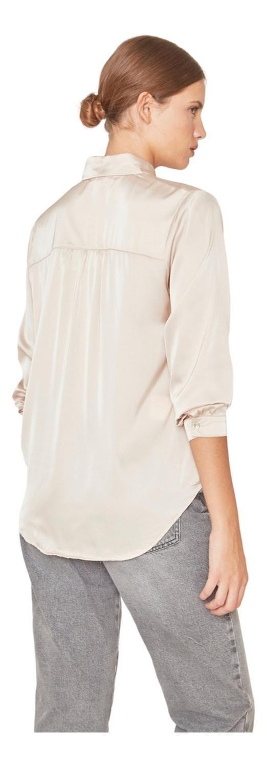 Blusa Sara Satin Dorada Jacinta Tienda-3