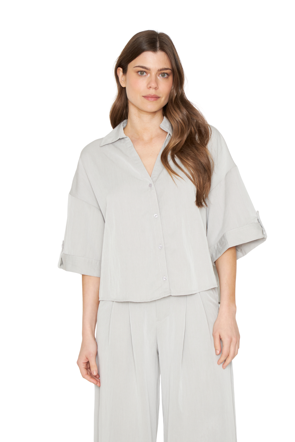 Blusa Elena gris Jacinta Tienda-0