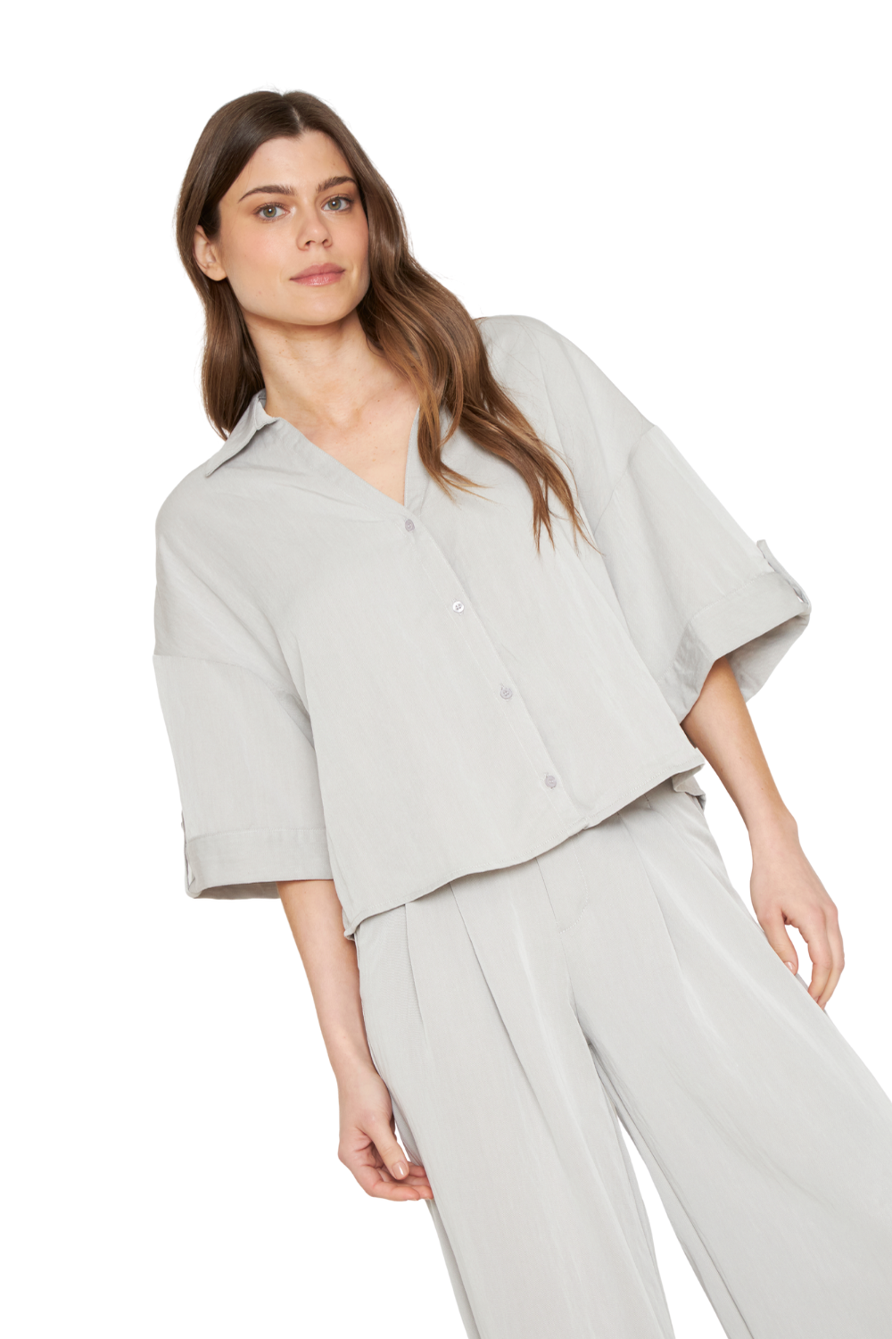 Blusa Elena gris Jacinta Tienda-1