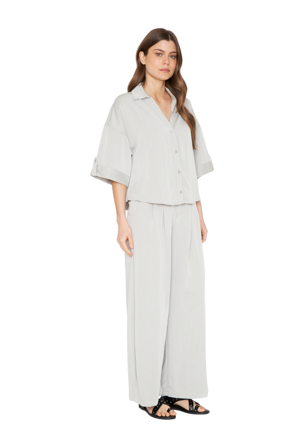 Blusa Elena gris Jacinta Tienda-2