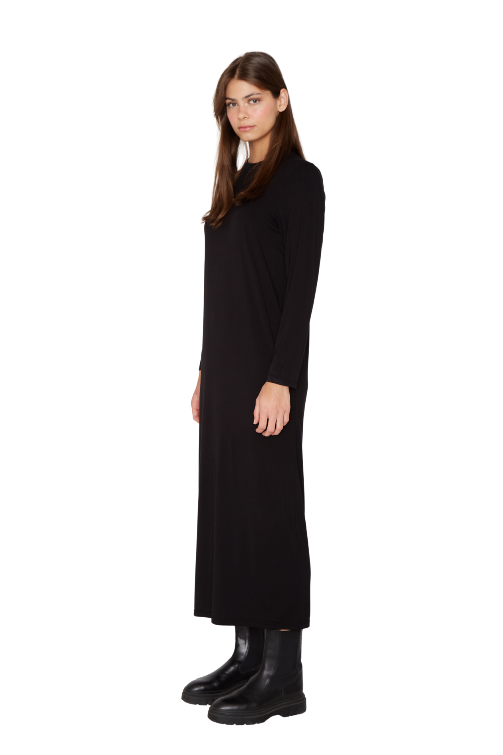 Vestido Antonia negro Jacinta Tienda-3