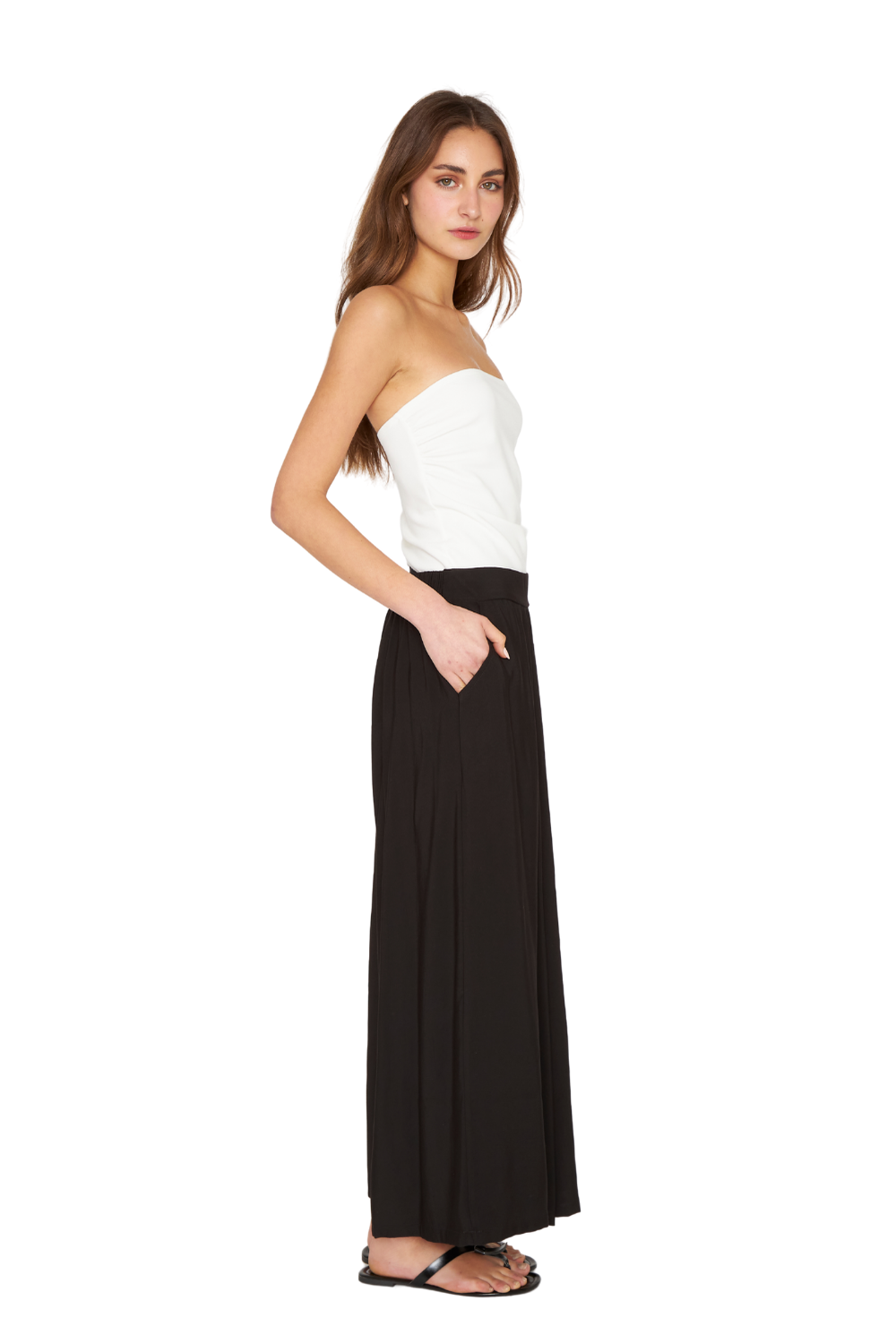Pantalón Bali negro Jacinta Tienda-1