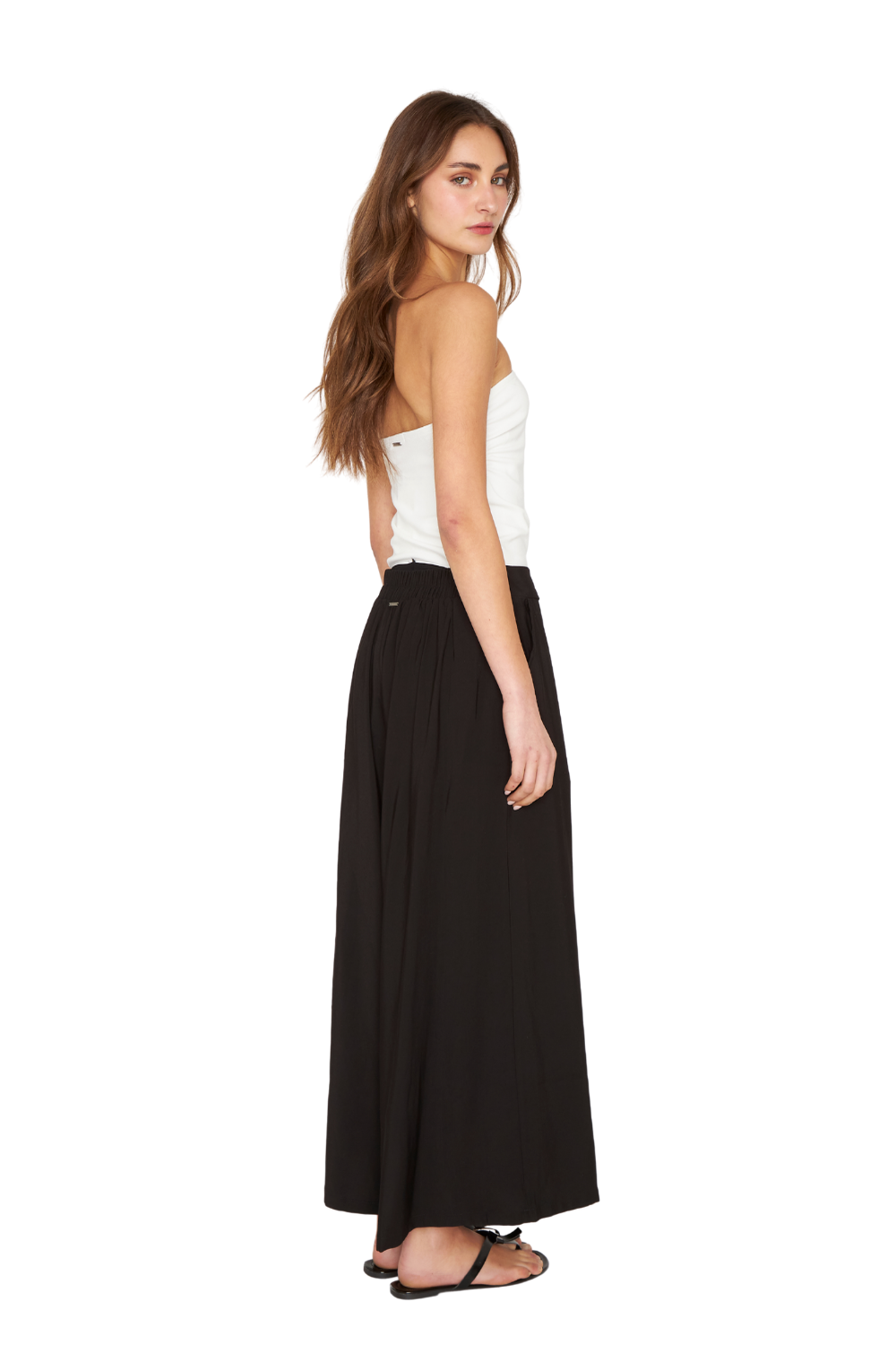 Pantalón Bali negro Jacinta Tienda-2