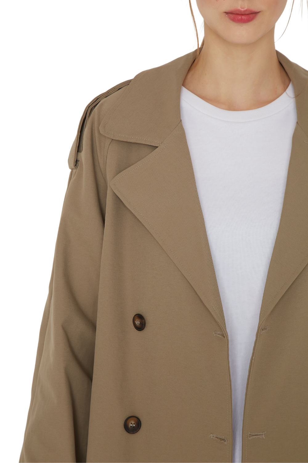Trench Coat Stone verde Jacinta Tienda-6