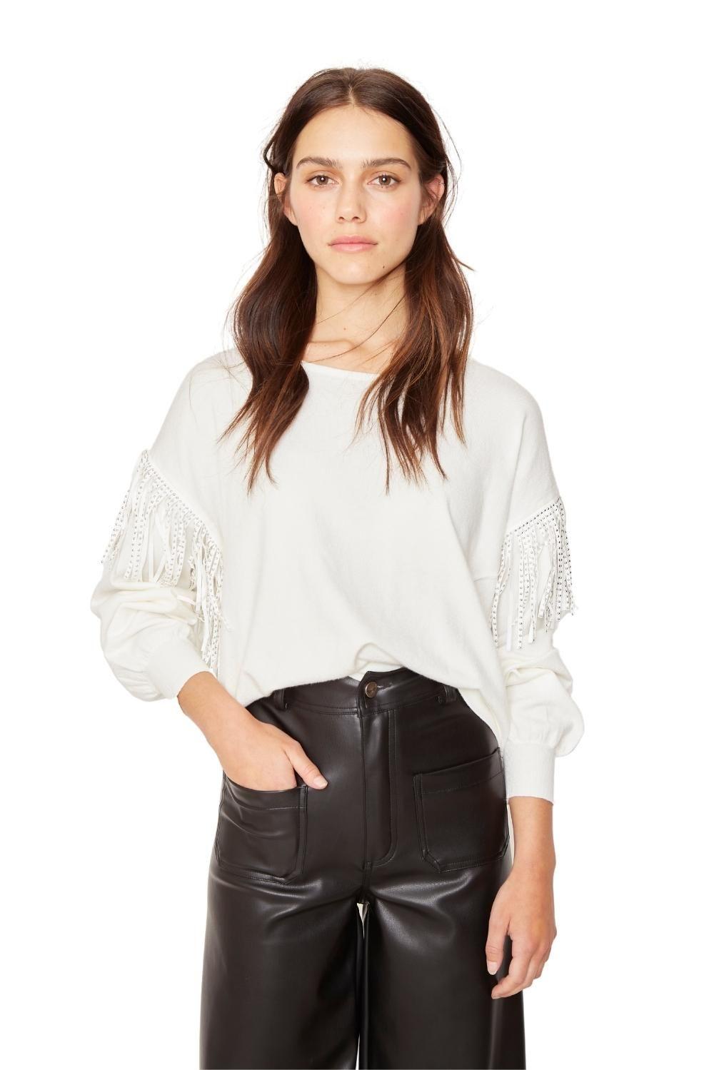 Chaleco Zendaya blanco Jacinta Tienda-0