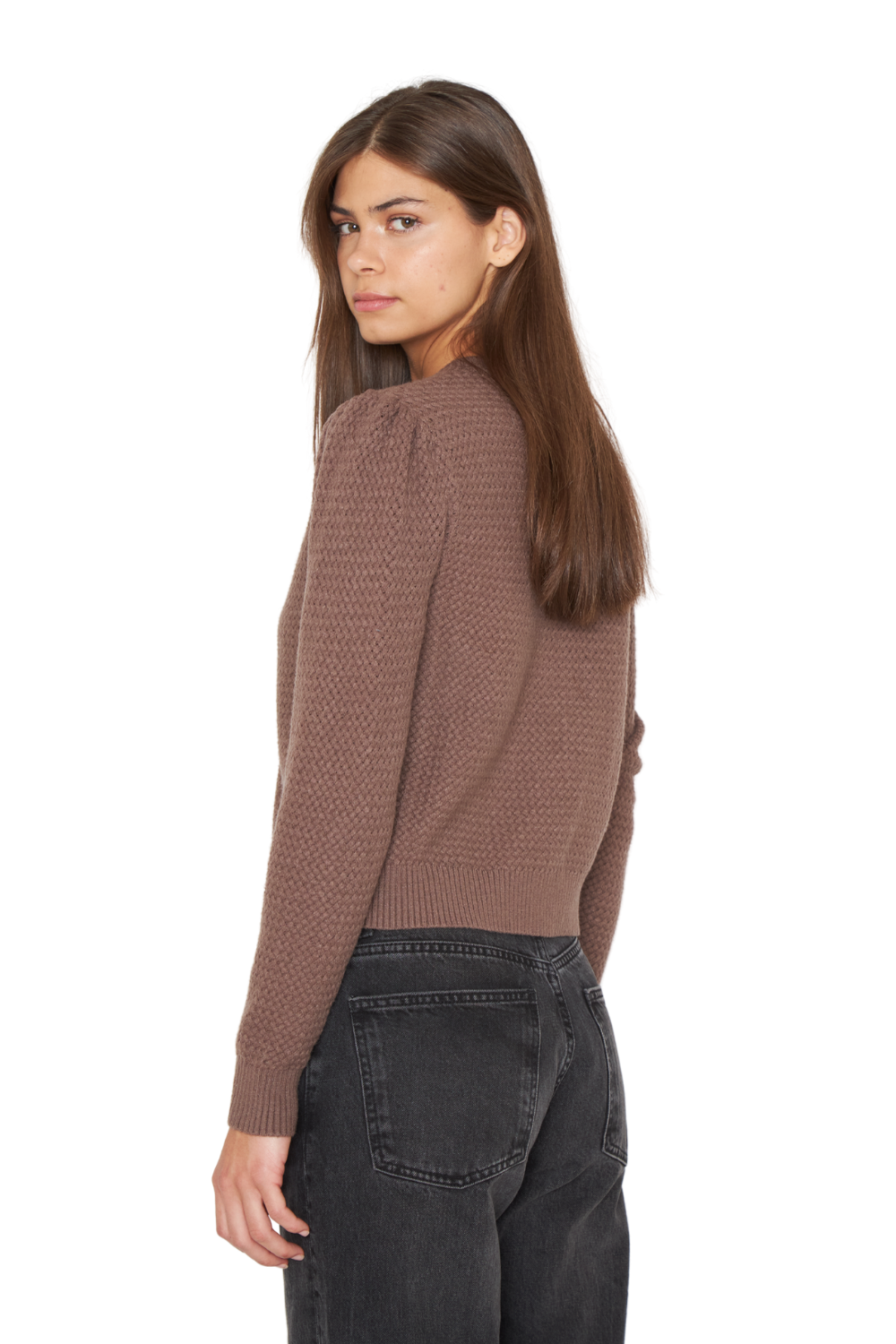 Chaleco Panal café Jacinta Tienda-2