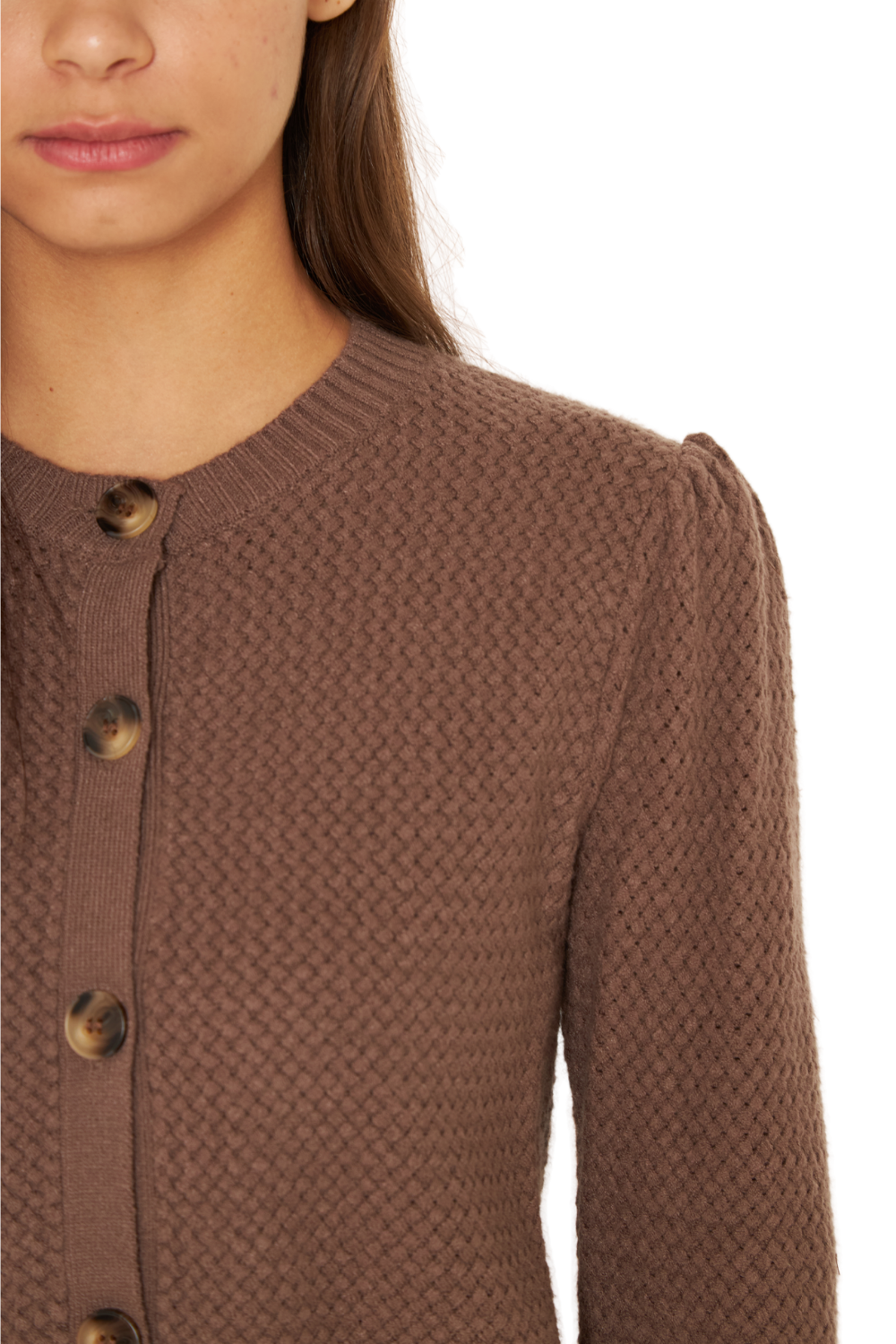 Chaleco Panal café Jacinta Tienda-5