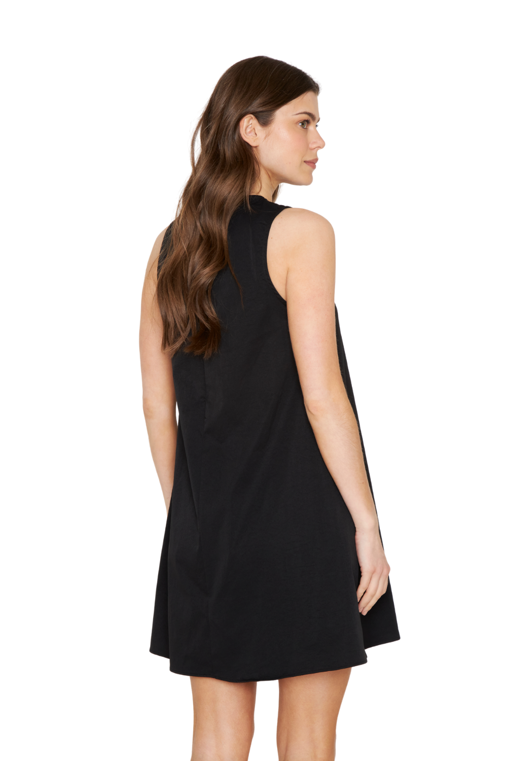 Vestido Elena Corto negro Jacinta Tienda-3