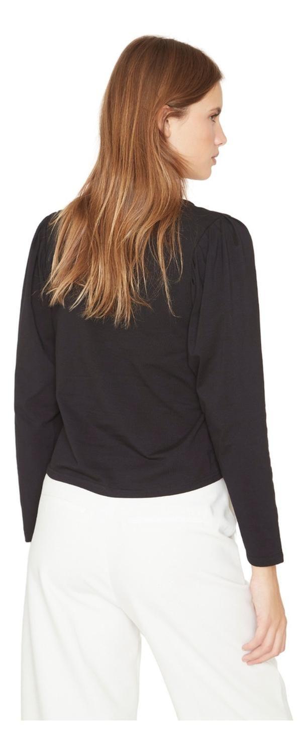 Polera Alicia Manga Larga Negra Jacinta Tienda-4