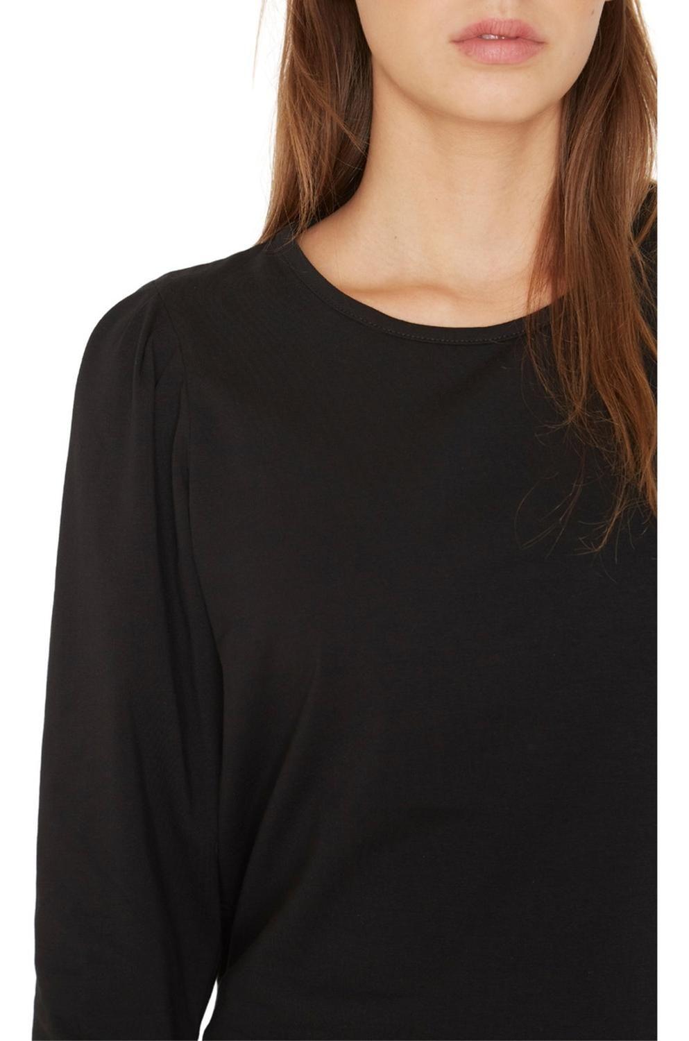 Polera Alicia Manga Larga Negra Jacinta Tienda-5