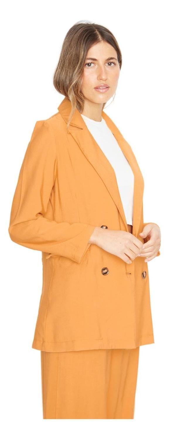 Blazer Laura Ii Naranjo Jacinta Tienda-2