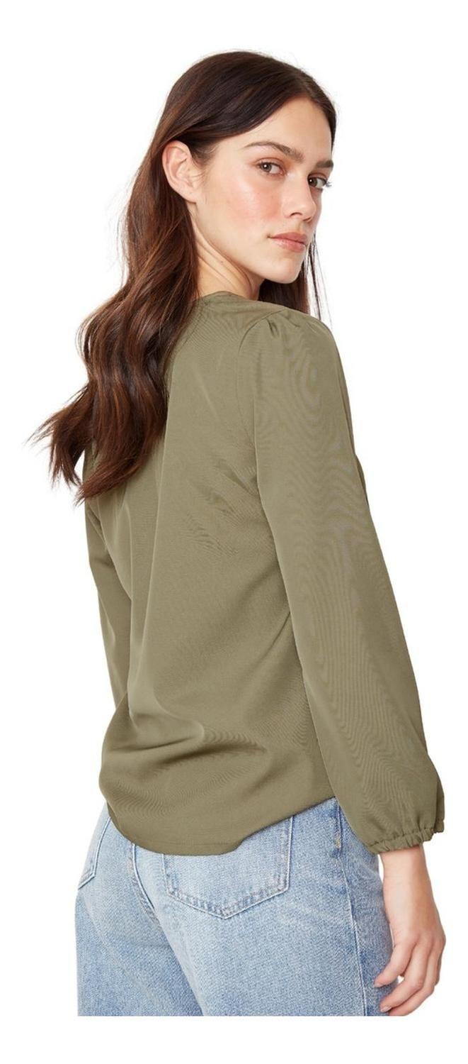 Blusa Vesta Verde Jacinta Tienda-2