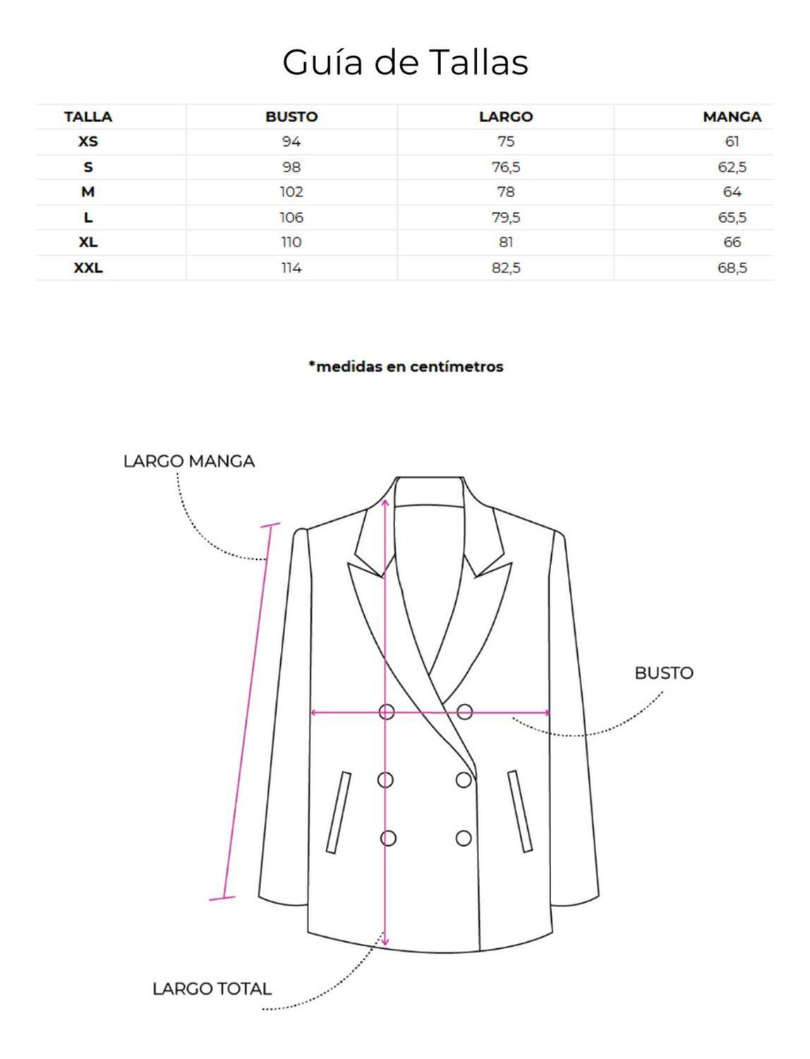 Blazer Oxford Rayas Blanco Jacinta Tienda-6