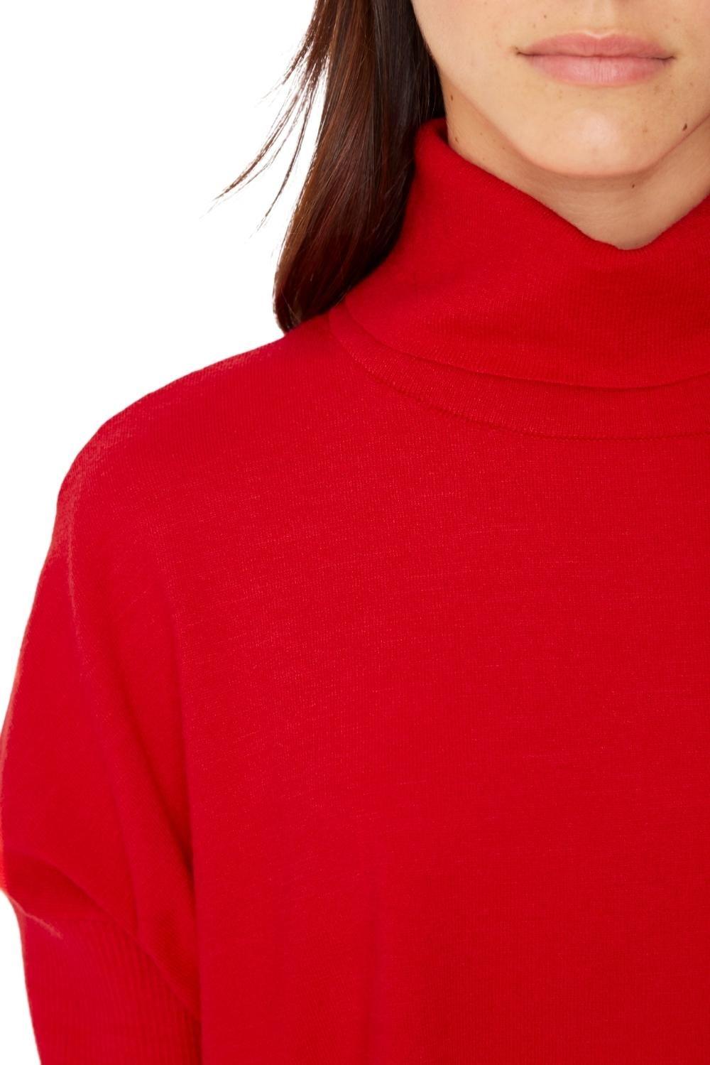 Chaleco Manuela largo II rojo-5