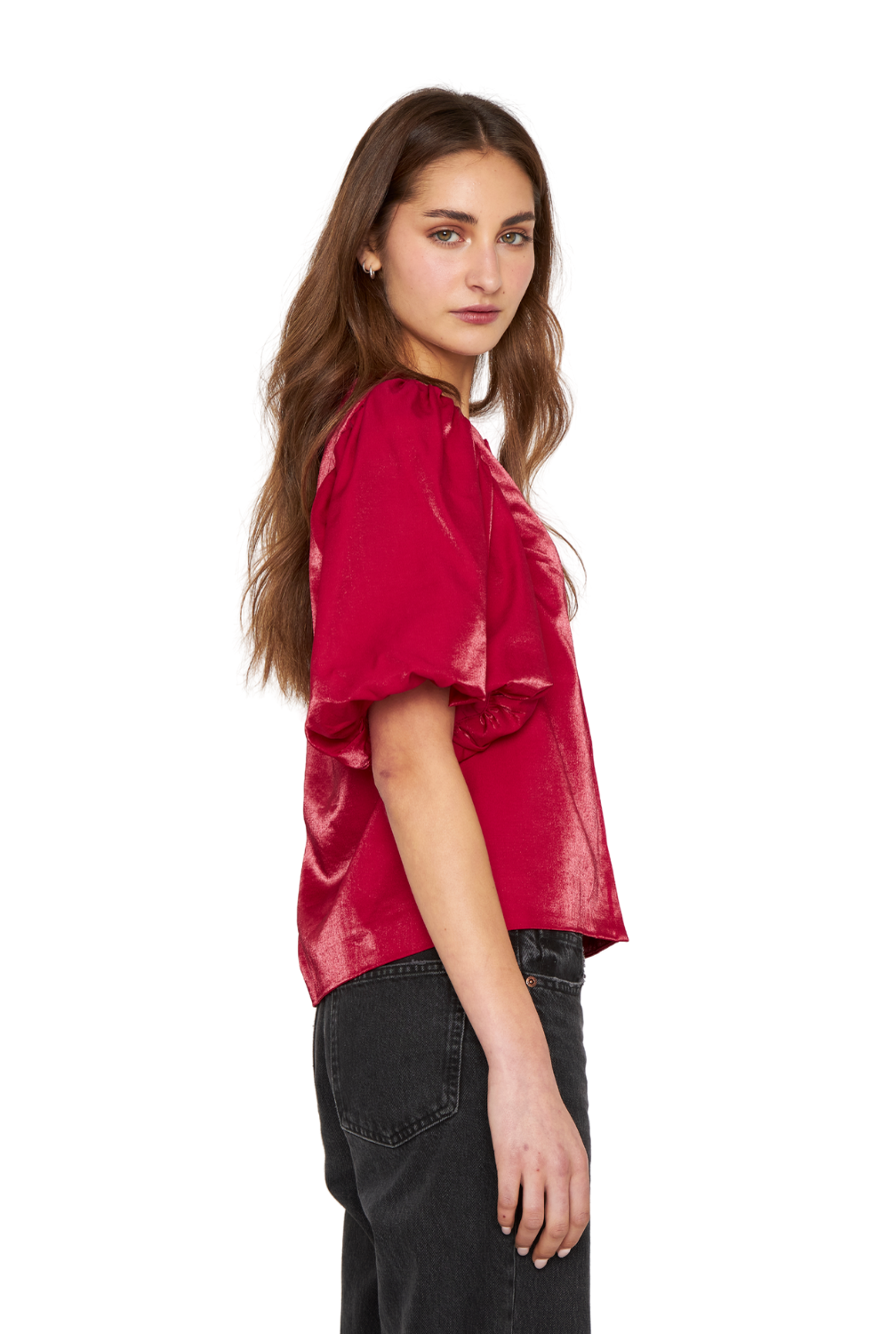 Blusa Siena bright roja Jacinta Tienda-1