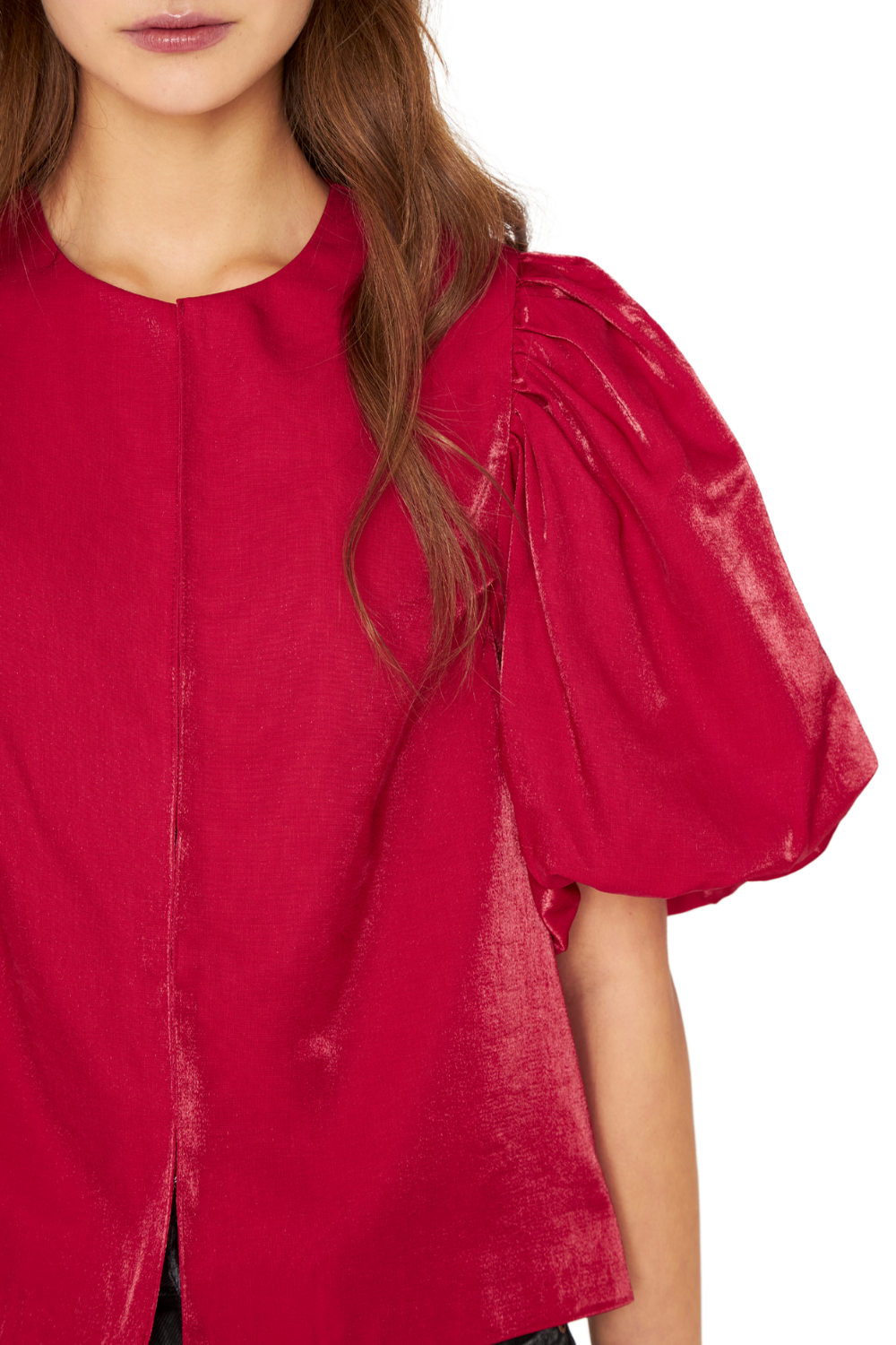 Blusa Siena bright roja Jacinta Tienda-5