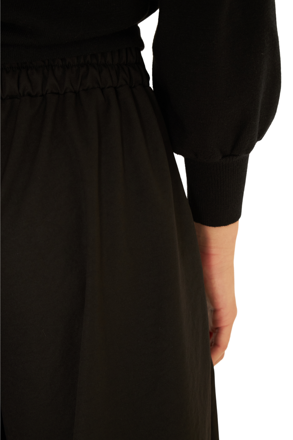 Falda Jacinta Winter negra Jacinta Tienda-4