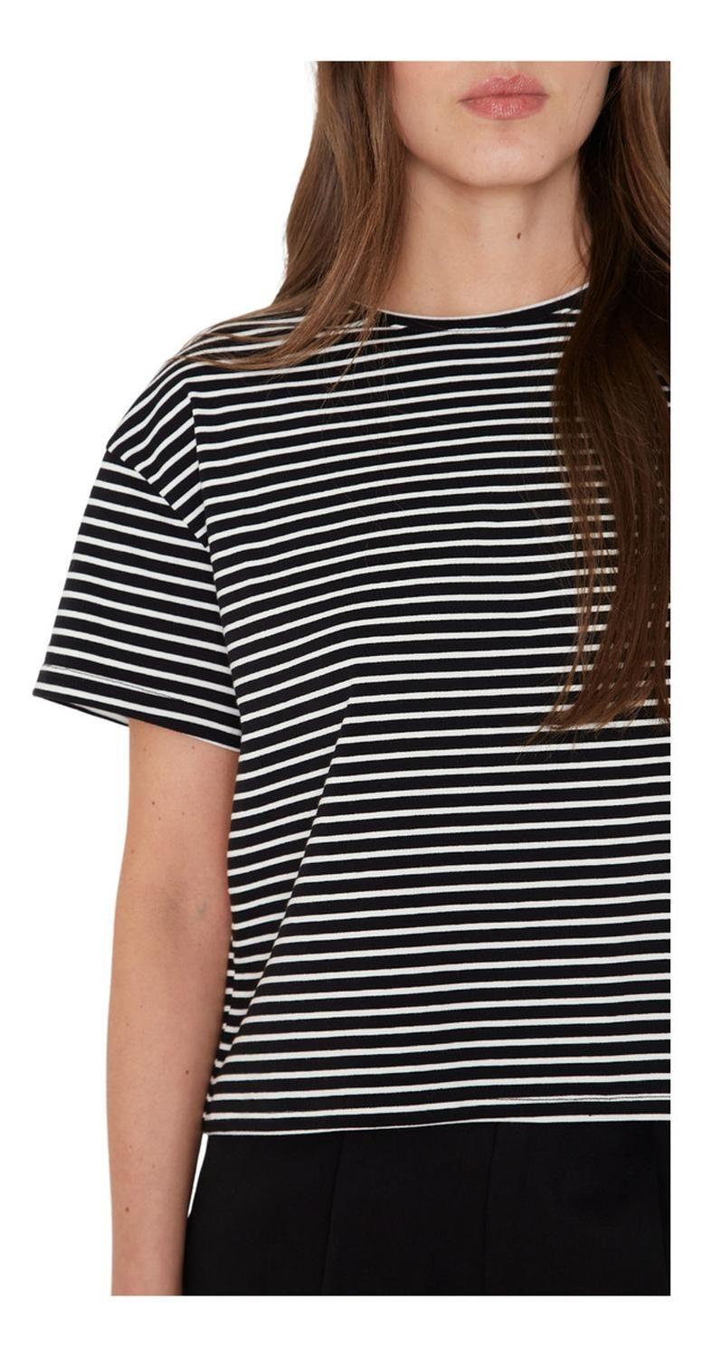 Polera Ara Negra Y Blanca Jacinta Tienda-6