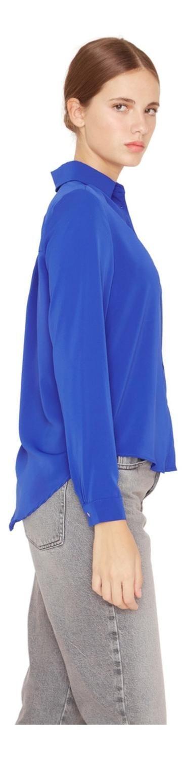 Blusa Sara Iii Azul Jacinta Tienda-2