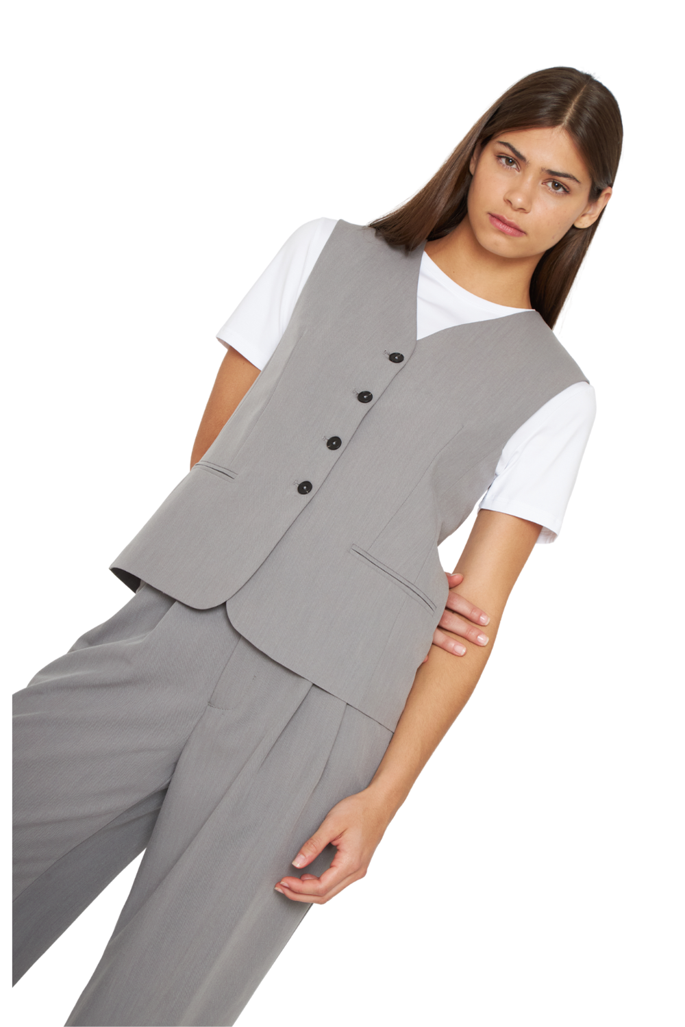 Vest Alex gris claro Jacinta Tienda-2