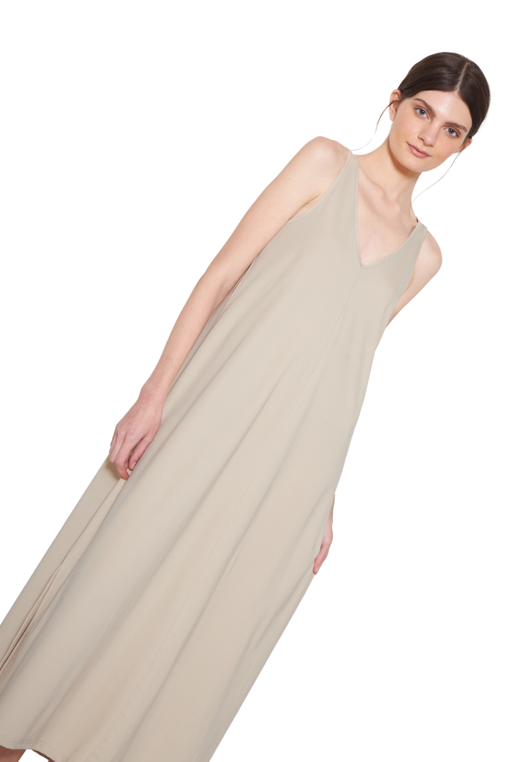 Vestido Laura crudo Jacinta Tienda-4