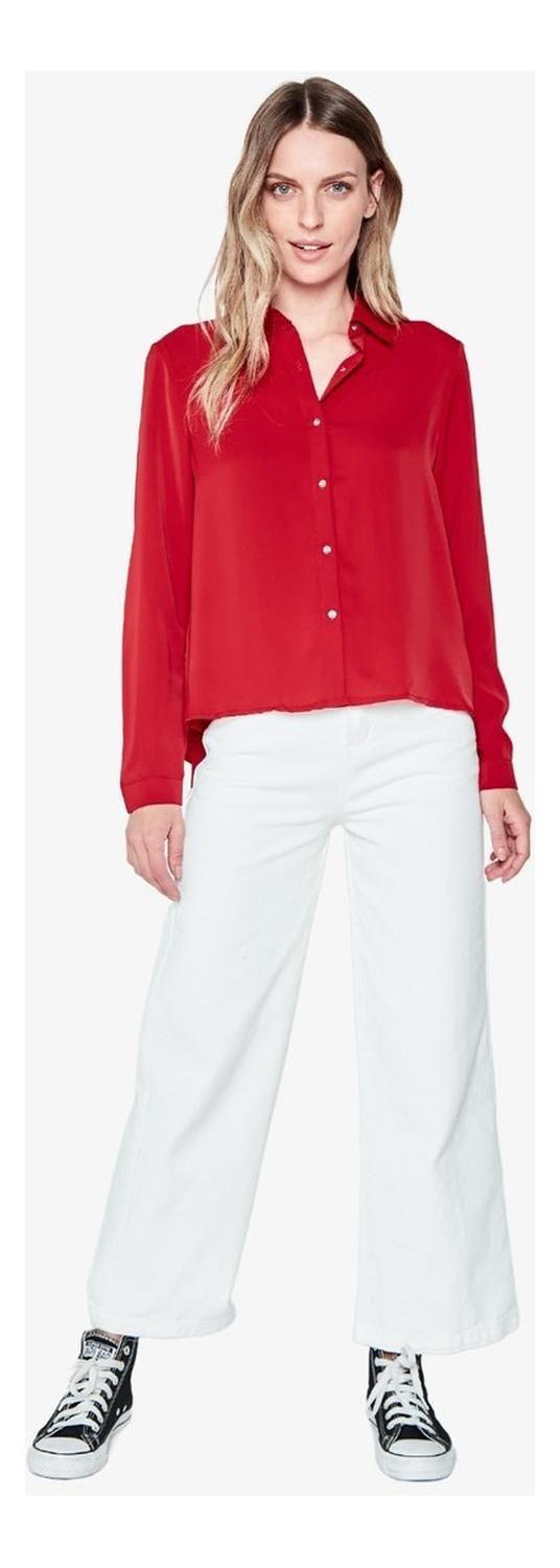 Blusa Sarita Roja Jacinta Tienda-5