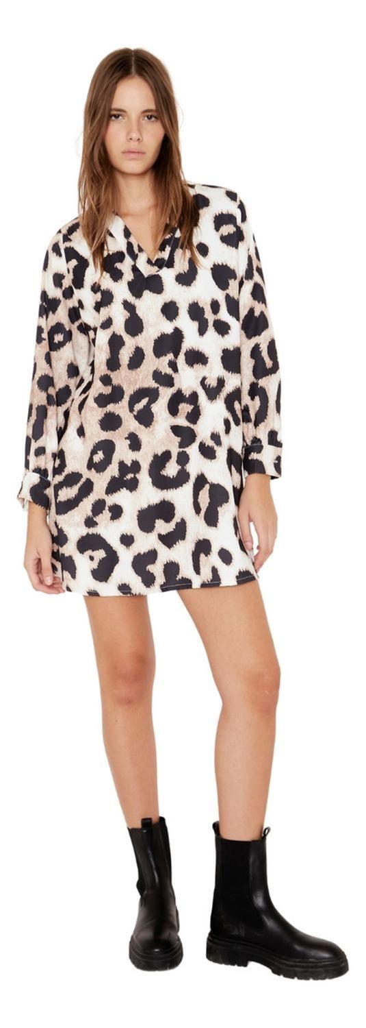 Vestido Lily Animal Print Jacinta Tienda-0