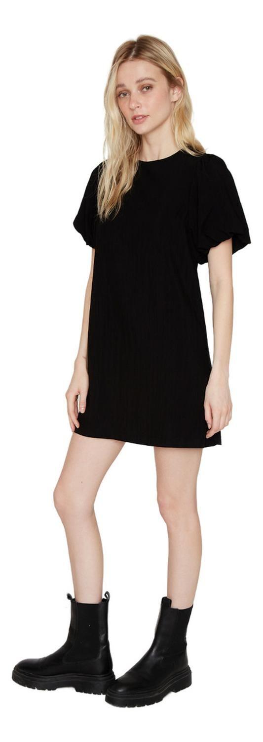 Vestido Siena Negro Jacinta Tienda-2