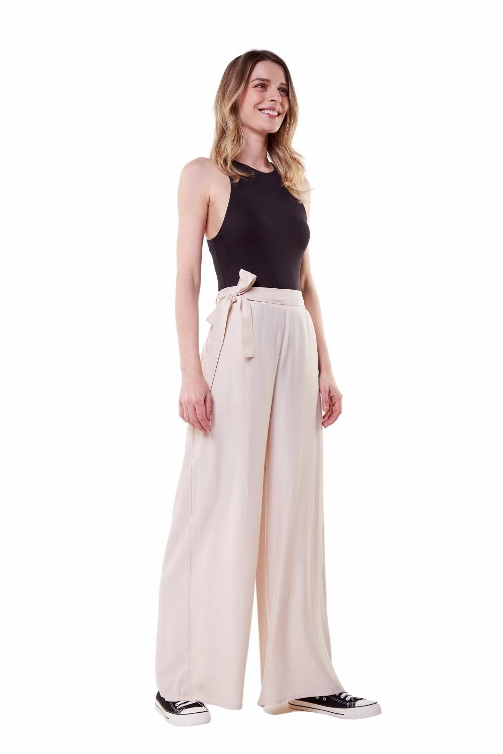 Pantalón Greta largo II beige-1