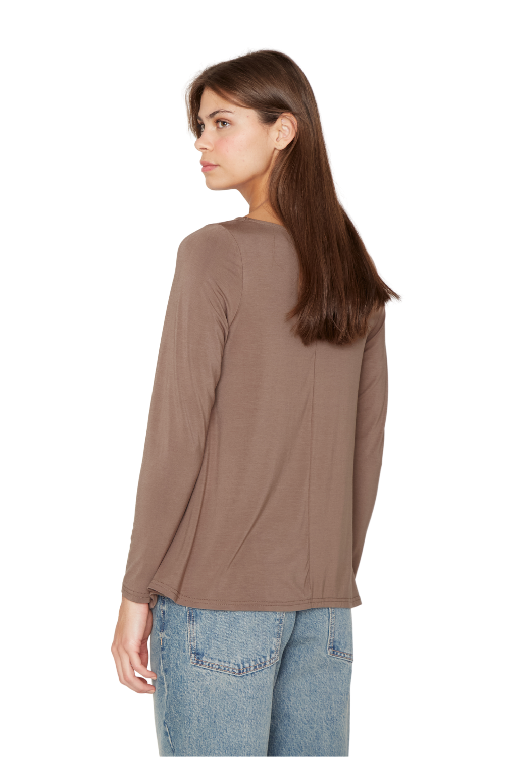 Polera Bianca campana III café Jacinta Tienda-4