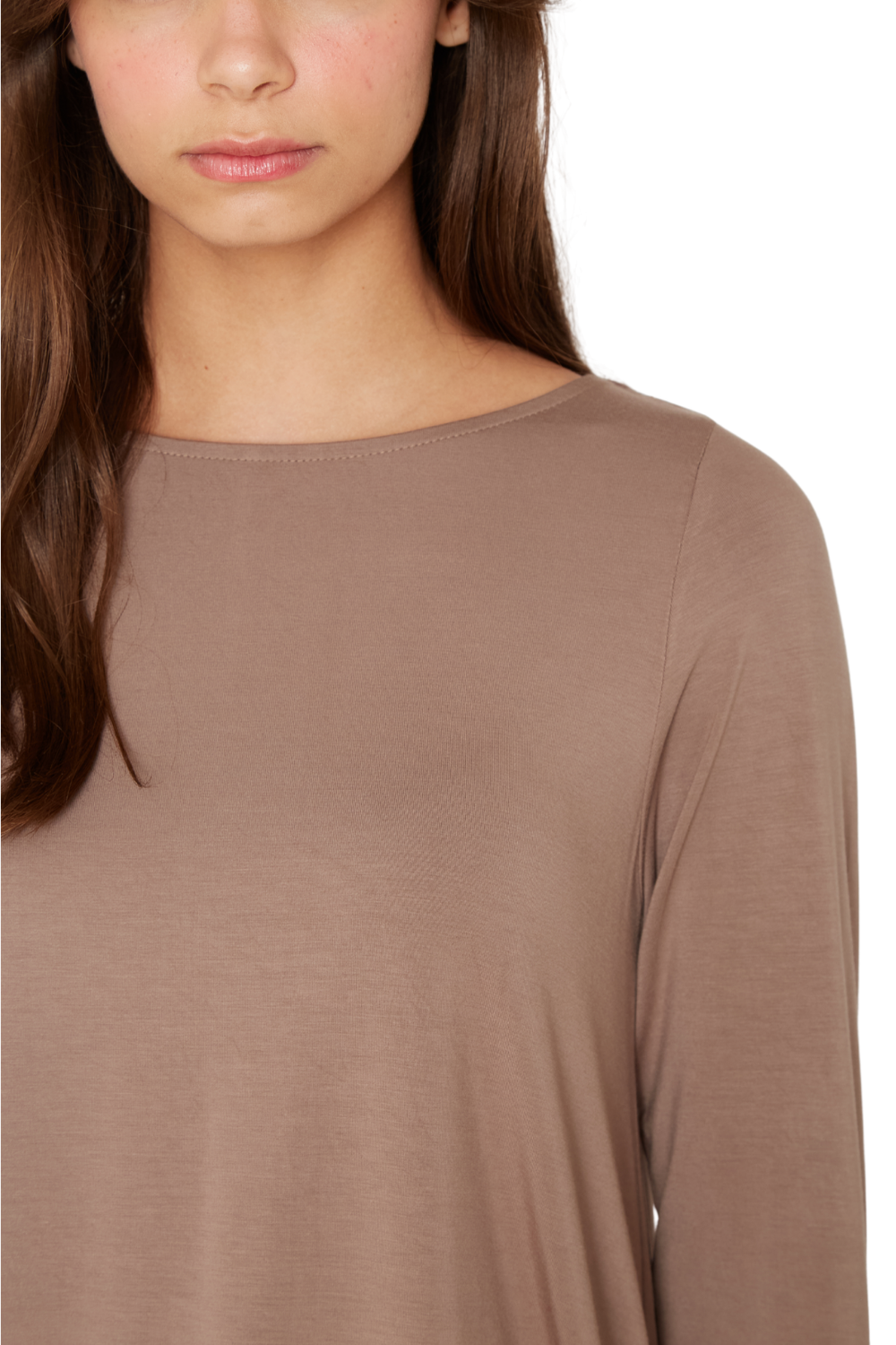 Polera Bianca campana III café Jacinta Tienda-5