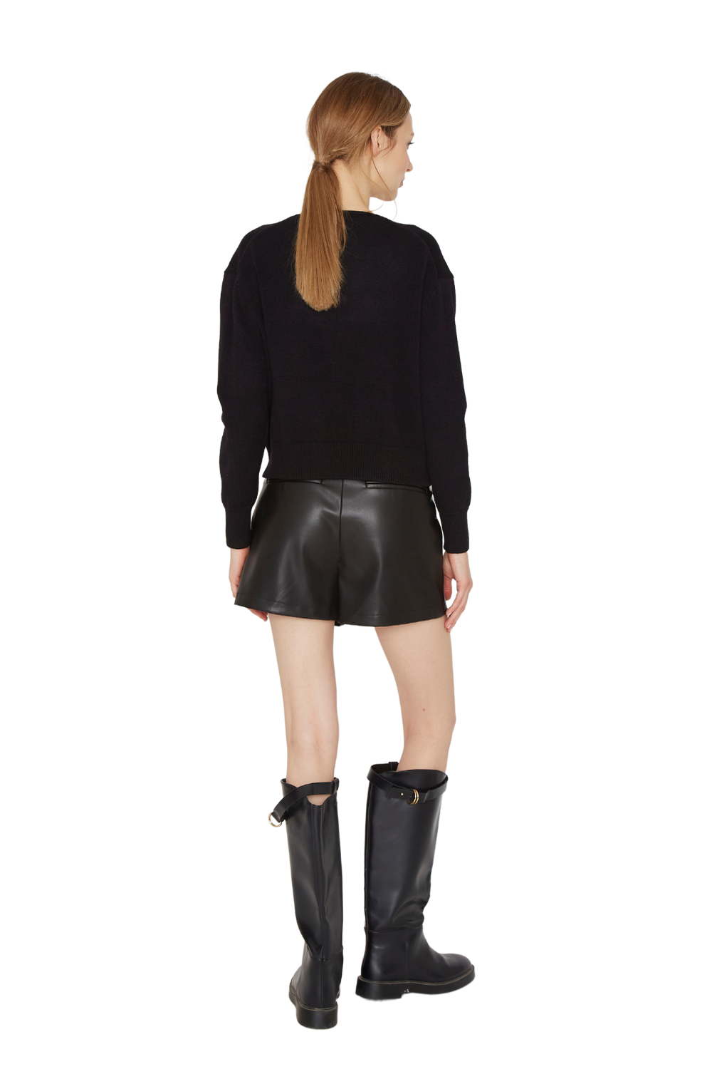 Chaleco Cargo negro Jacinta Tienda-4