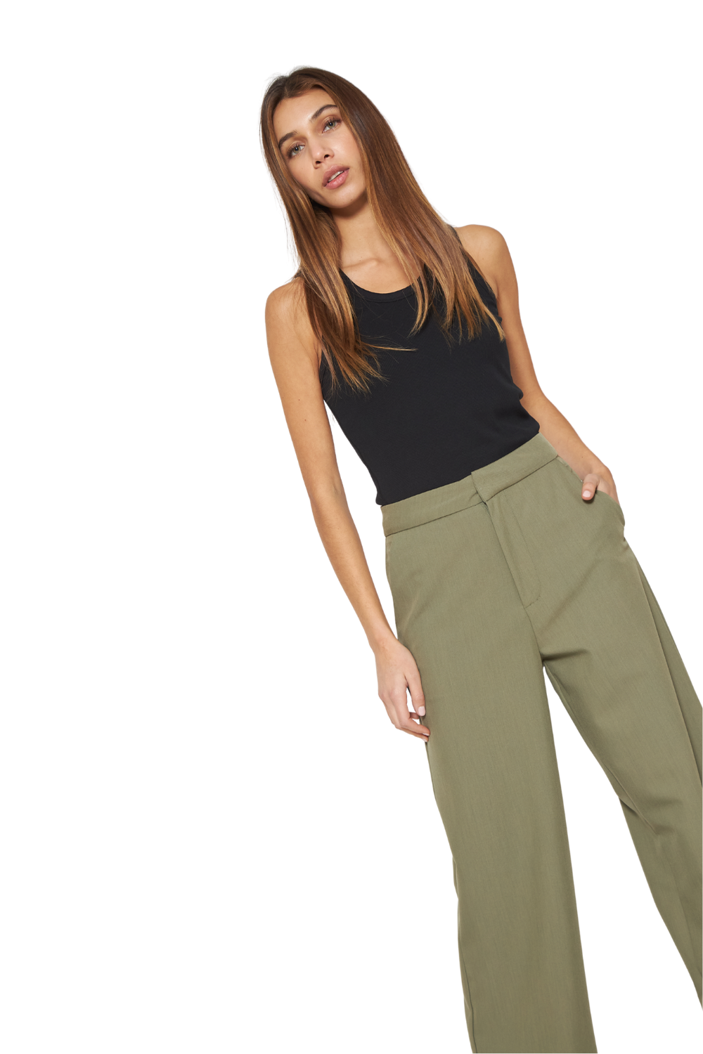 Pantalón Alana verde Jacinta Tienda-5