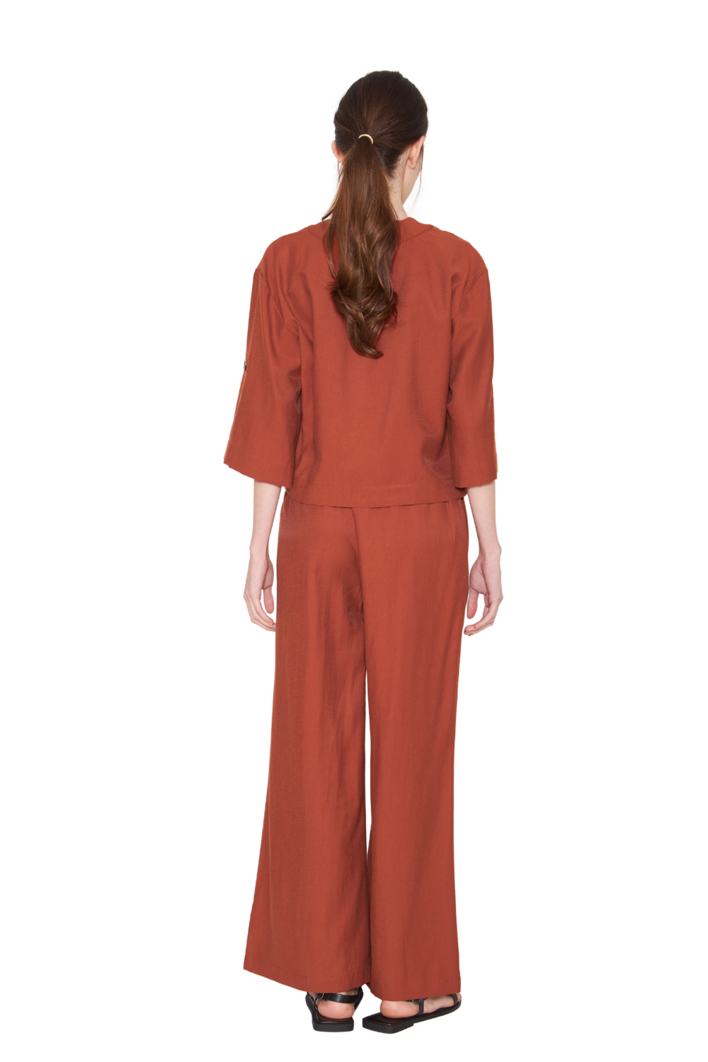 Pantalón Alicia terracota Jacinta Tienda-2