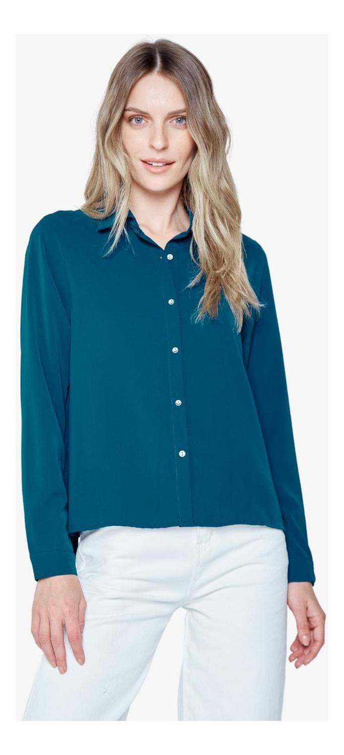 Blusa Sarita Petróleo Jacinta Tienda-1