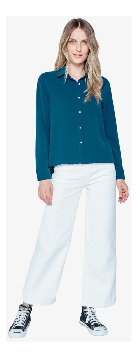 Blusa Sarita Petróleo Jacinta Tienda-6