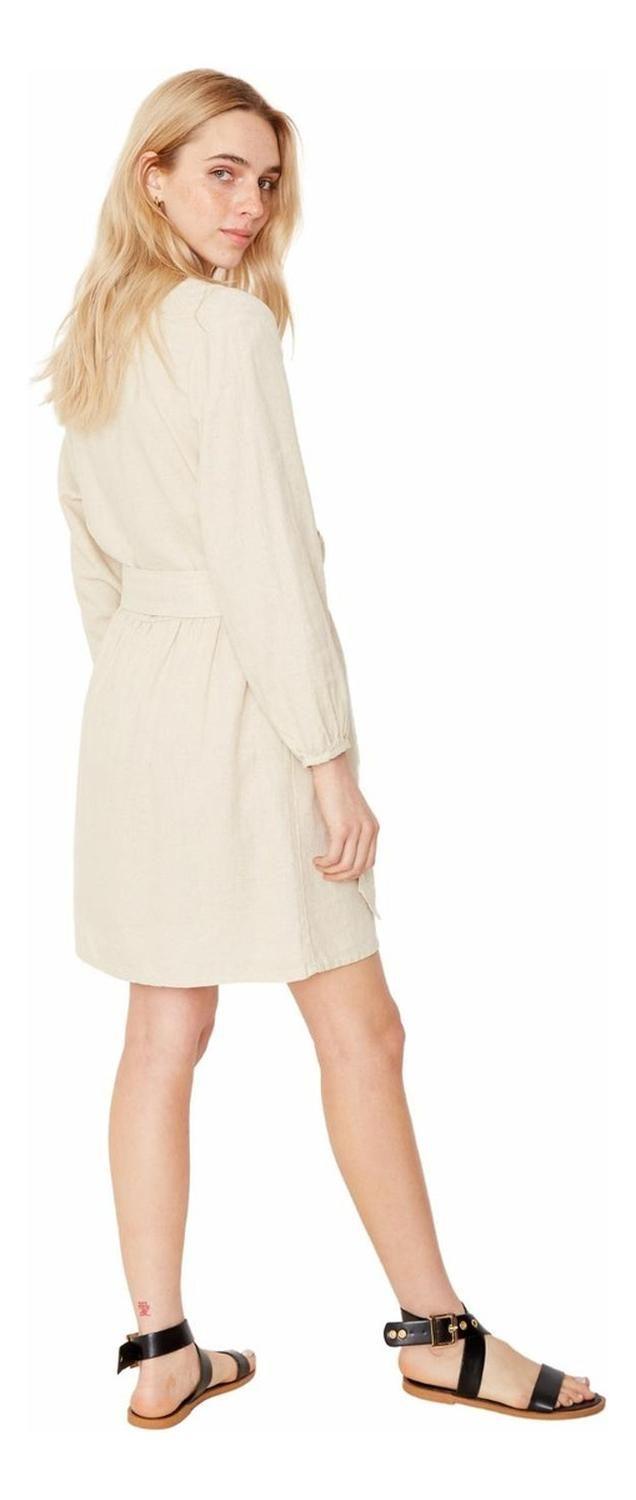 Vestido Amalia Crudo Jacinta Tienda-2