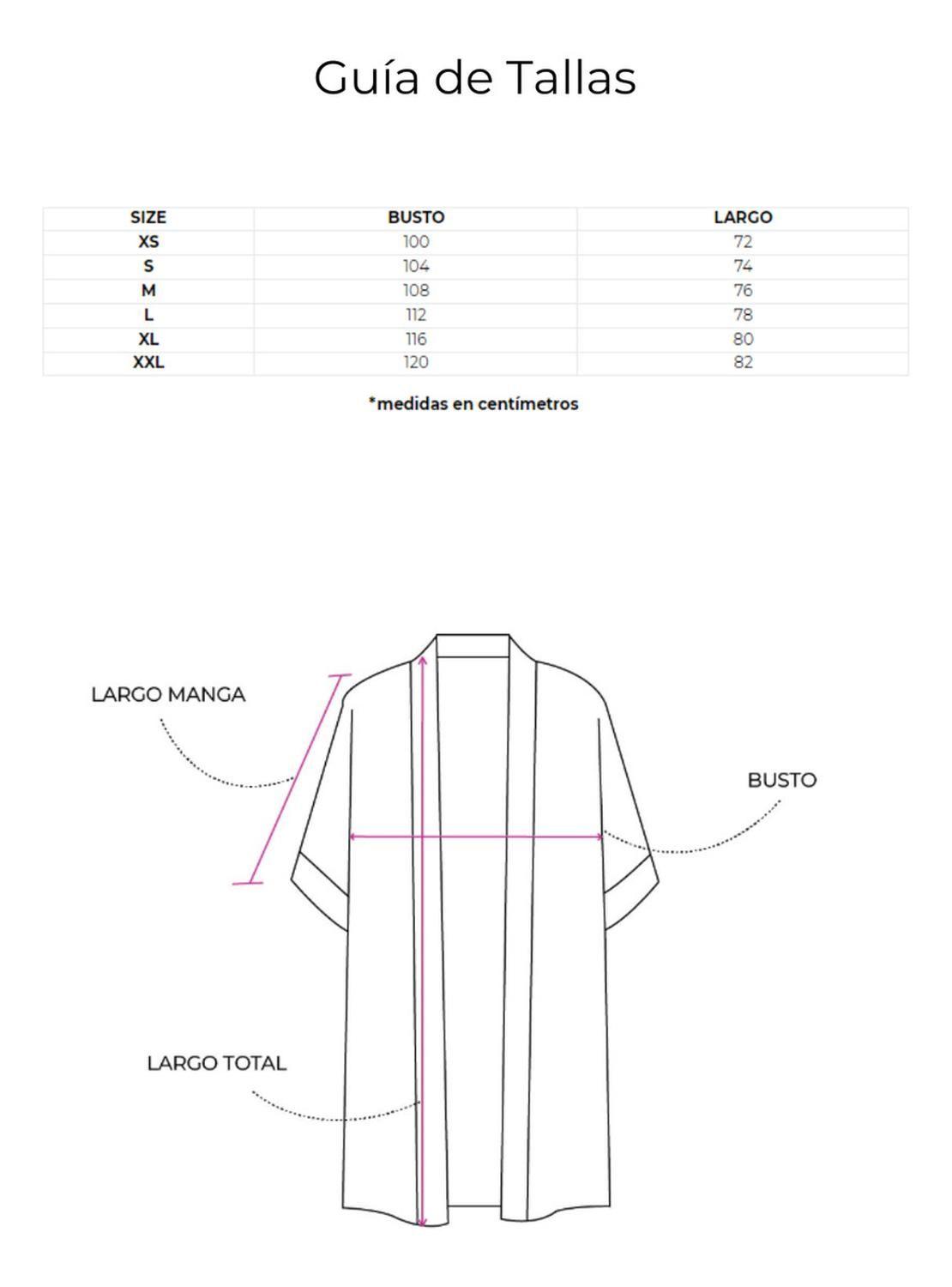 Kimono Eva Corto Terracota-6